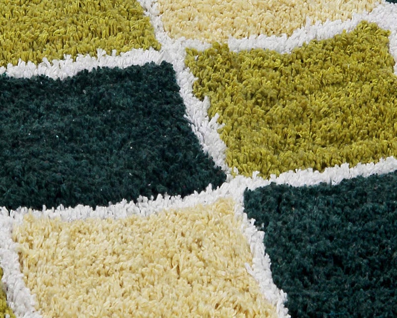 AAZEEM Abstract Cotton Door Mat - 16"x24",Multicolour,Rectangular - Image 4