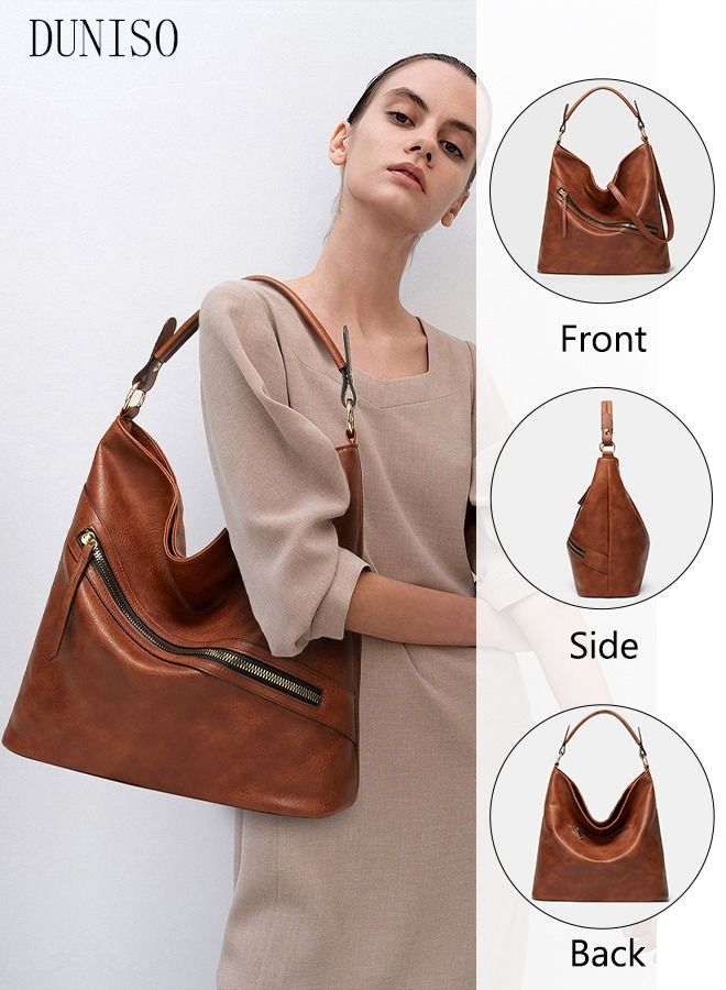 DUNISO Womens Elegant Purses and Handbags Shoulder Bag Ladies Designer Satchel Messenger Tote Bag Crossbody Bag - Image 1