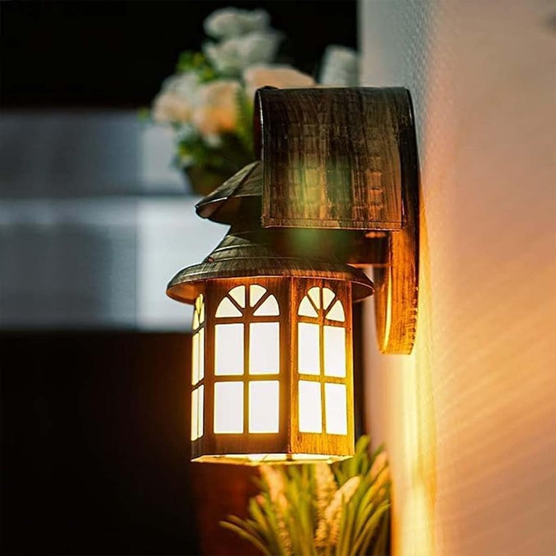 SINOMAN Golden Antique Design Metal Wall Light Sconce Lamp for Dining BedroomLiving RoomRestaurantsCoffee Shop Balcony Home Office Decor Without Bulb - Image 4
