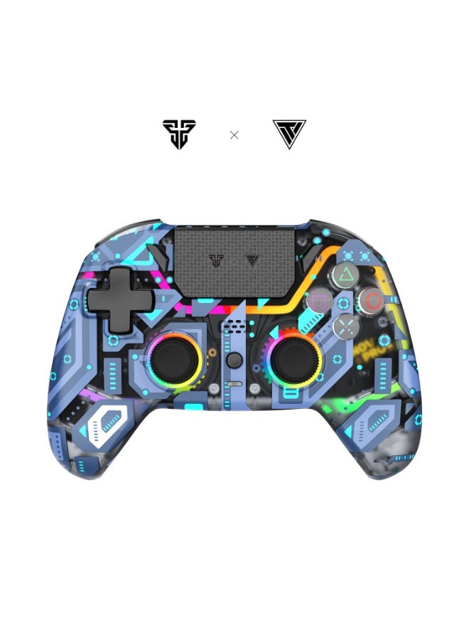 FANTECH NOVA PRO WGP14V2 Wireless gamepad Anti-Drift Hall Effect Sticks and Force-switchable Tirgger Wired Controller for PS4 - Image 1