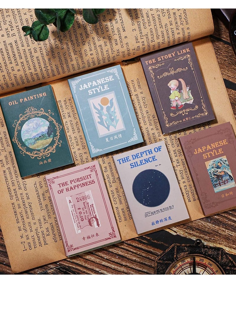 SYOSI 300 PCS Old Washi Stickers for Journaling and Journaling, Vintage Aesthetic Stickers, Retro Scrapbooking Paper, Scrapbooking Supplies, for Journal, Planner, Card, Album, Crafts, 1.57 x 2.36 inches - Image 2