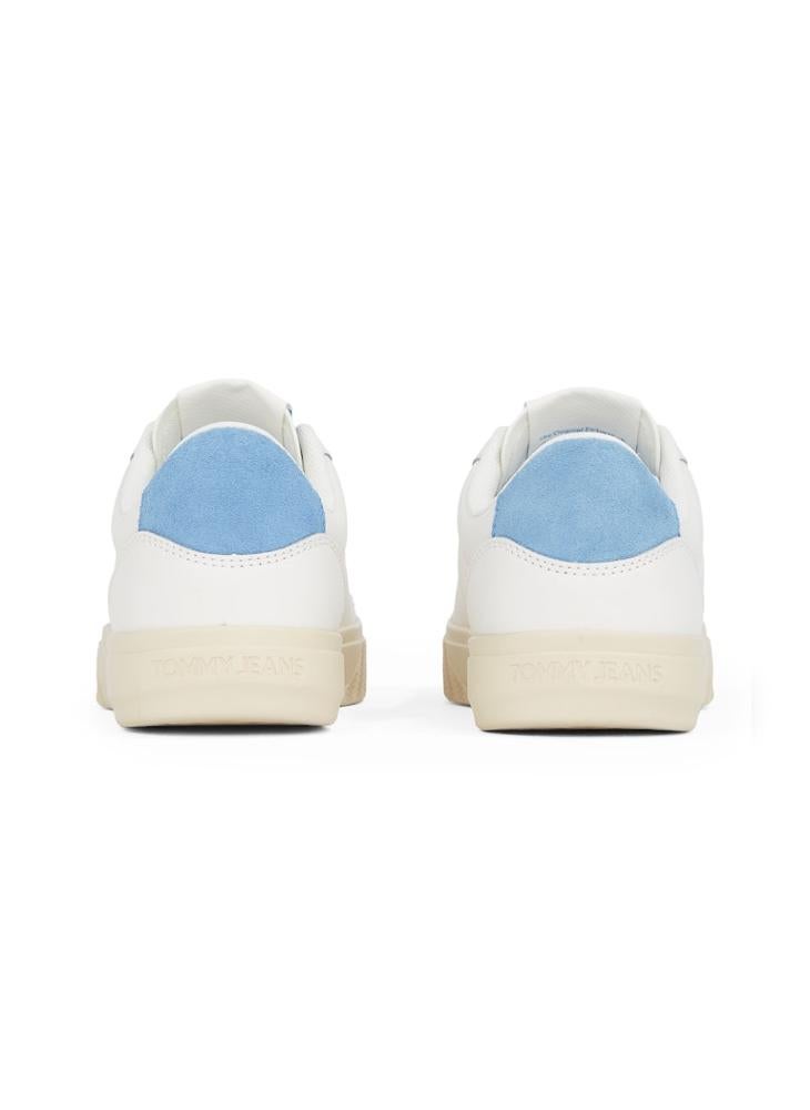 TOMMY JEANS - Cupsole Lace Up Low Top Sneakers - Image 1