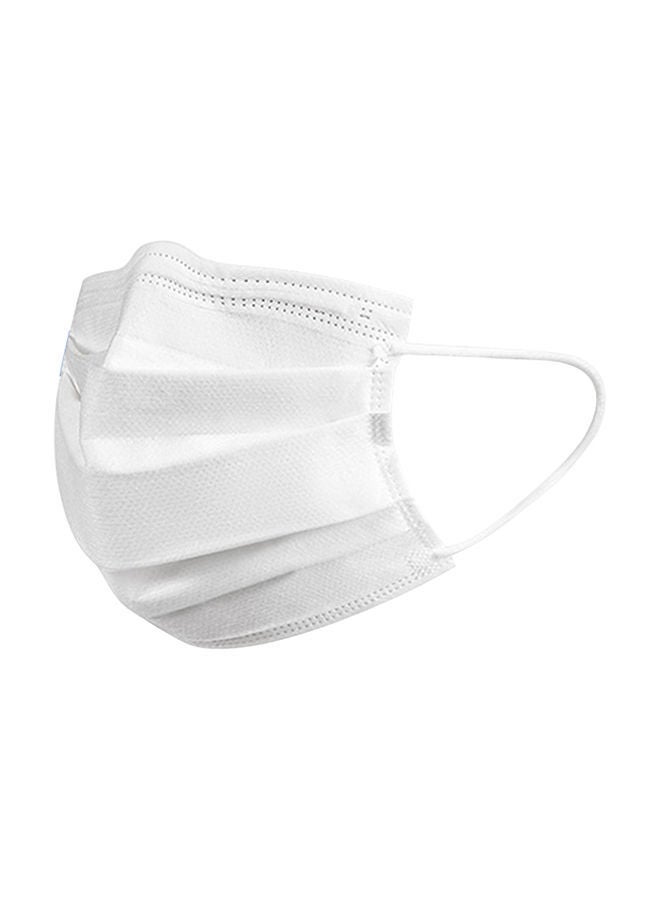 نيبمينينت طقم كمامات وجه ناعمة جيدة التهوية من 3 طبقات للاستخدام مرة واحدة مكون 50 قطعة