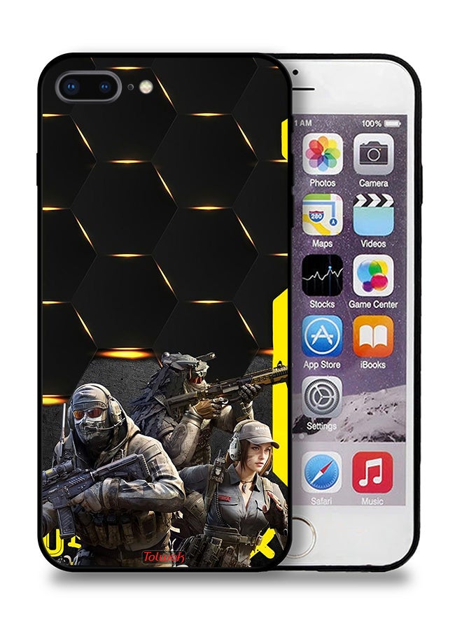 Tolwak Apple iPhone 7 Plus Protective Case Cyberpunk Wallpaper - Image 1
