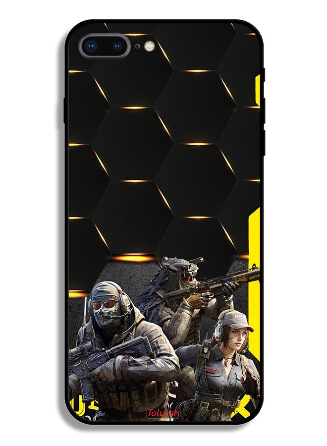 Tolwak Apple iPhone 7 Plus Protective Case Cyberpunk Wallpaper - Image 2
