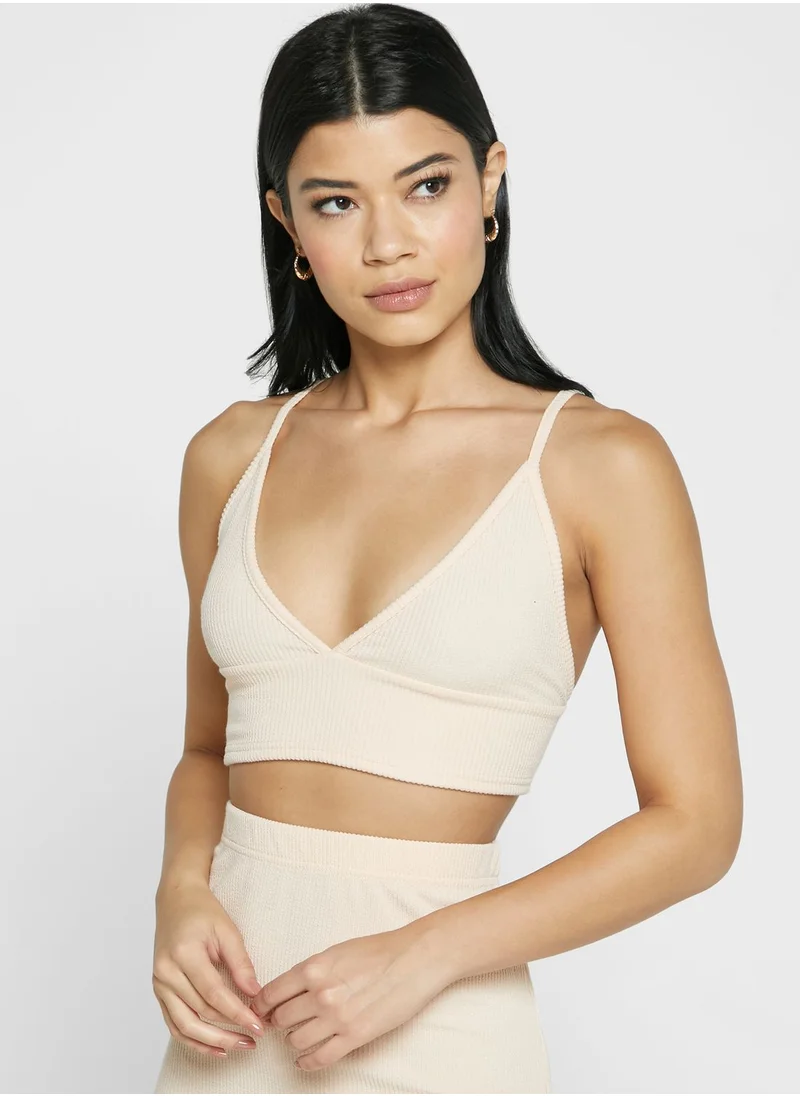 LASULA Plunge Neck Cami Top