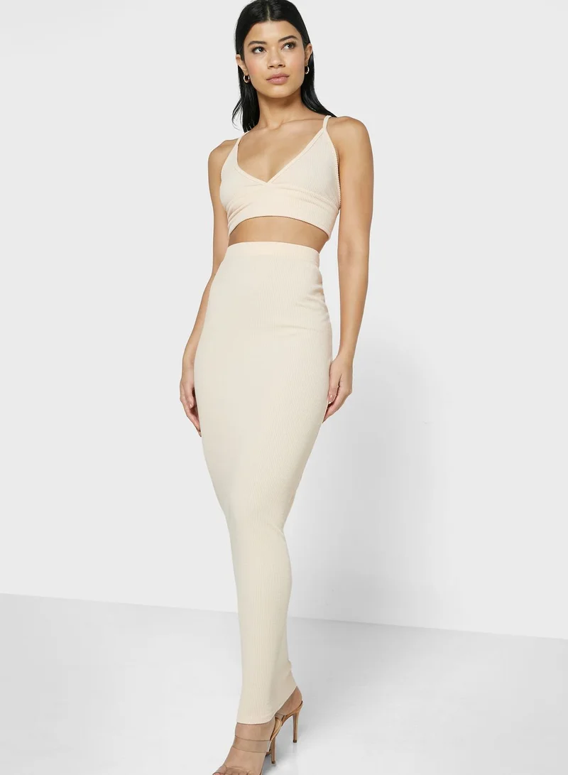 LASULA Plunge Neck Cami Top