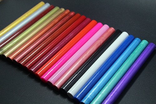 XICHEN®10PCS Vintage Sealing Glue Gun Sealing Wax Wax Sticks Wax Seal Supplies a Variety of Colors (Azure) - Image 3