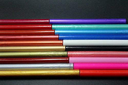 XICHEN®10PCS Vintage Sealing Glue Gun Sealing Wax Wax Sticks Wax Seal Supplies a Variety of Colors (Azure) - Image 5