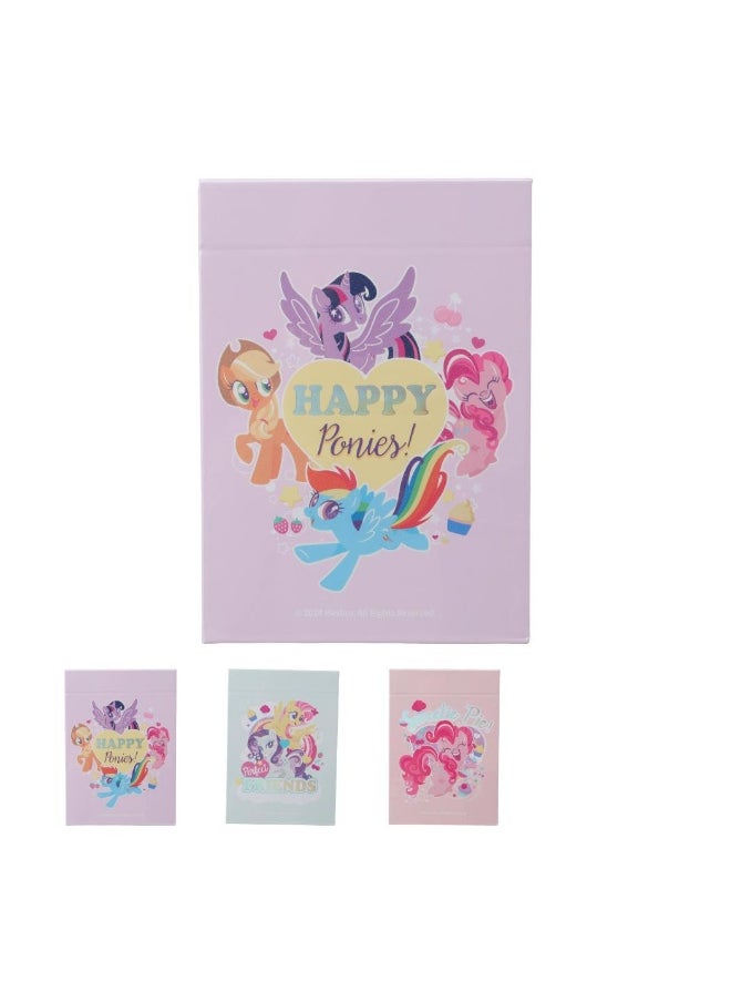 Miniso - Keep your beauty essentials handy with this foldable My Little Pony mirror, perfect for your desk. - Image 1