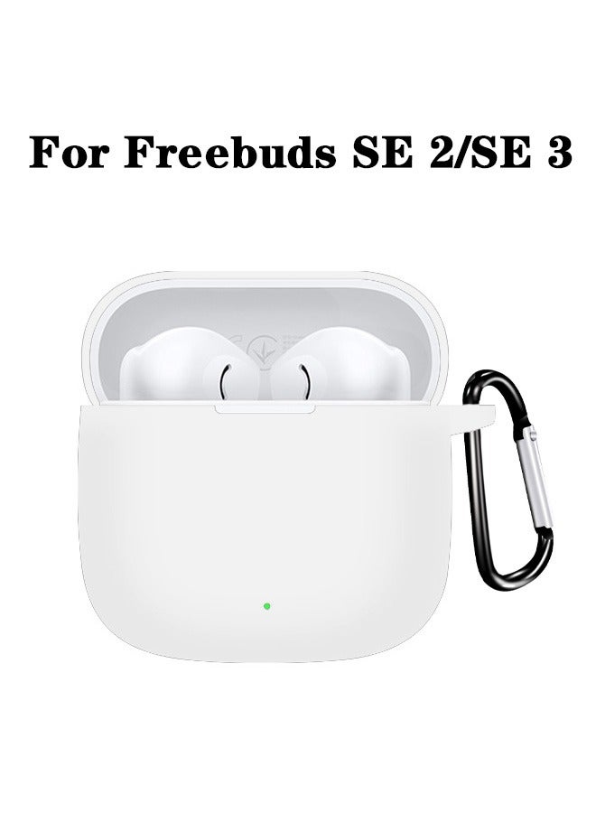 Protective Silicone Case Cover for HUAWEI Freebuds SE 2/SE 3 In-Ear Earphones white - Image 1