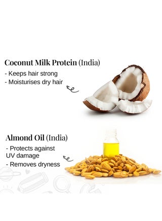 Junior Gentle Cleansing Shampoo for Kids from 5-12 Years Tear-Free & Hypoallergenic pH 5.5 Coconut Milk Protein, Almond Oil, Vitamin E & Strawberry Vegan, 250 ml - view 4