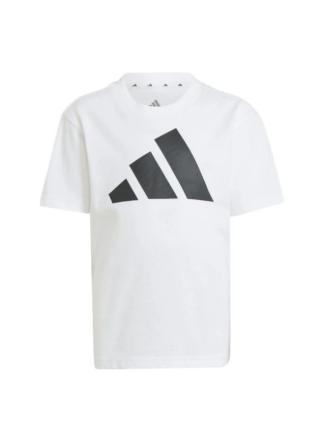 اديداس تيشيرت أديداس أبيض للتدريب للأطفال 3-4 سنوات