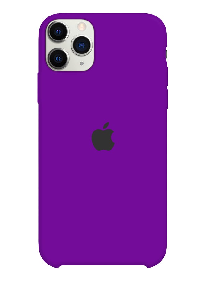 CATANES - iPhone 11 Pro Max Case Slim Silicone Case Soft Anti-Scratch Full Body Shockproof Protective Case Cover Purple - Image 1