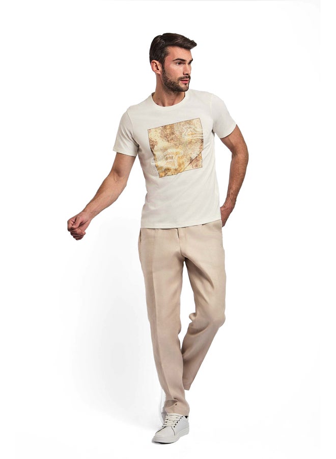 DALYDRESS Casual Regular Fit Cotton T-Shirt - Image 4