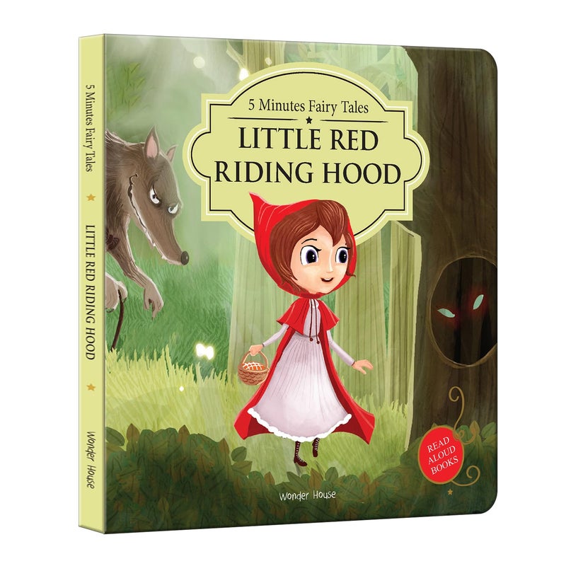 5 Minutes Fairy Tales The Red Riding Hood: Abridged Fairy Tales For Children | Published by Wonder House Books | Board Book - Image 2