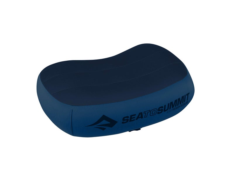 Sea to Summit Aeros Premium Inflatable Travel Pillow, Regular (13.4 x 9.4), Navy Blue - Image 1