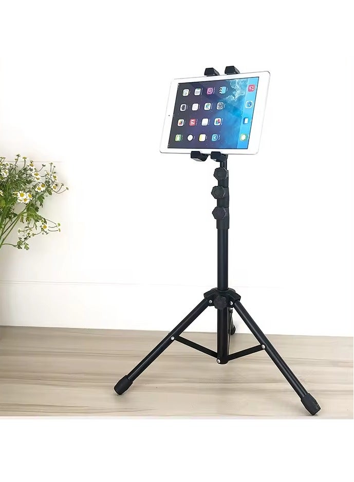 iPad Tripod Stand Adjustable iPad Floor Stand with 360° Rotation iPad Holder Mount Tablet Tripod Stand - Image 4