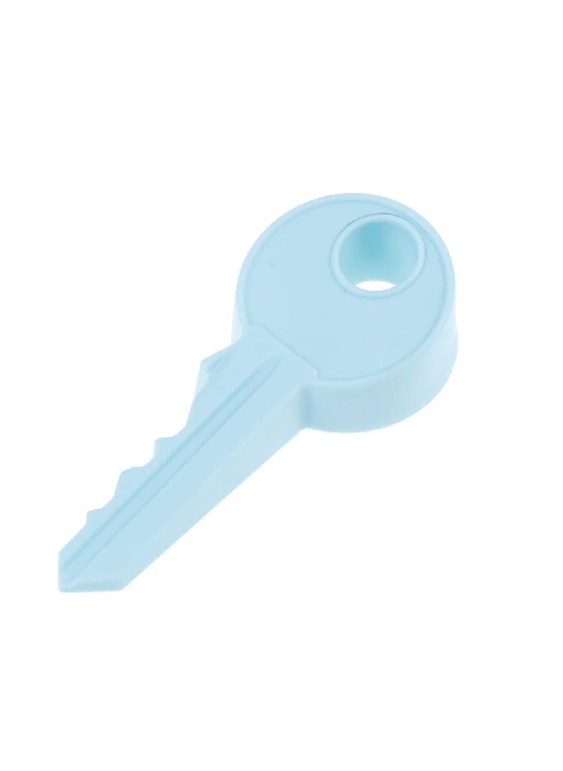 Prostuff.in Prostuffin 2 Pcs NonSlip Door Open Flexible Protector Key Shape Door Stopper Multi Color  - Image 3