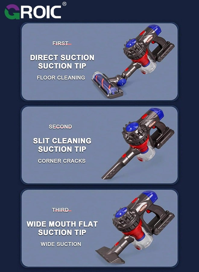 GROIC Toy Vacuum for Toddlers, Kids Vacuum Cleaner Set That Really Works Working, Baby Play Vacuumm,Vacuum Cleaning Set for Children,Housekeeping Keeping Toy - Image 4