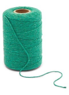 Green Cotton Twine Jute String for Crafts, 2 mm Thickness, 200 Metres Long - pzsku/Z10A156601D23320637B1Z/45/_/1735658026/af8504db-0cde-418a-b90b-a928aa4c65bd