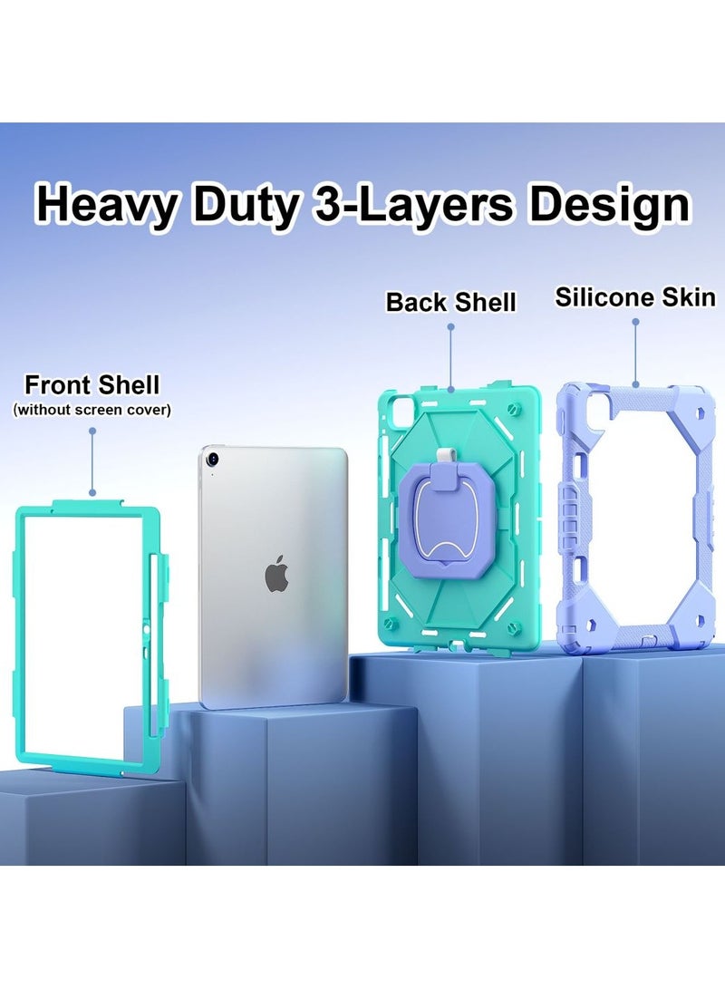 GUDOO حافظة لجهاز iPad Air 11 إنش 2024 مع حامل للقلم، مقاومة قوية للصدمات، غطاء واقي للجهاز اللوحي - Image 3