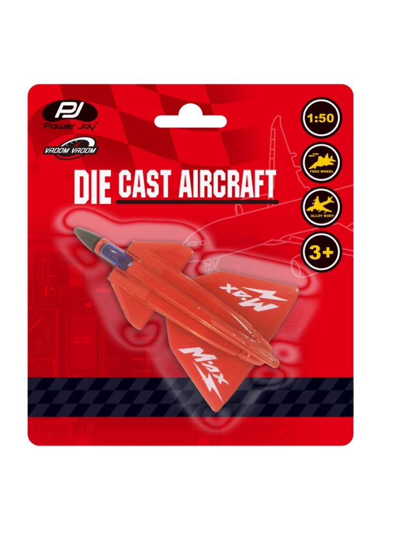 Power Joy Vroom Vroom Die-Cast Aircraft Multicolour 1 PC