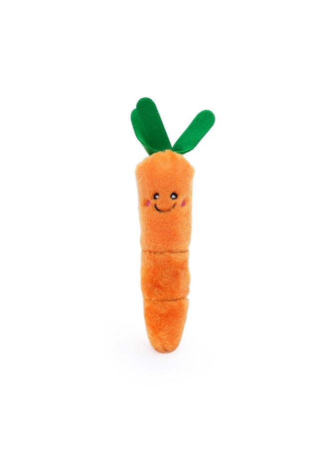 ZippyPaws - ZippyClaws Kickerz - Catnip Toys for Cats & Kittens, Designed to Satisfy Hunting Behaviors and Encourage Playtime Fun, Perfect for Wrestling, Batting, and Bunny Kicking - Carrot - Image 1