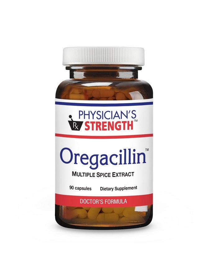 Physician's Strength أوريغاسيلين بقوة الطبيب - 90 كبسولة - مستخلصات توابل متعددة - دعم صحة الجهاز التنفسي - 90 حصة - Image 1