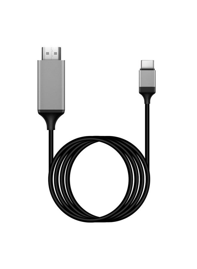 Neutral S8/s9 Mobile Phone To Tv Type-c To Hdmi Hd Same Screen Line Usb3.1 Android Projection Screen Line 4k - Image 5