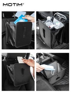 Foldable Car Trash Can, Hanging Car Trash Bag Car Waste Basket Collapsible Car Garbage Bin, Oxford Car Travel Storage Box Bag with 2 Roll Trash Bags - pzsku/Z10A1B69DB1C493E84200Z/45/_/1734510827/c9226878-a524-4e4d-a2ae-f61e425fe8e6