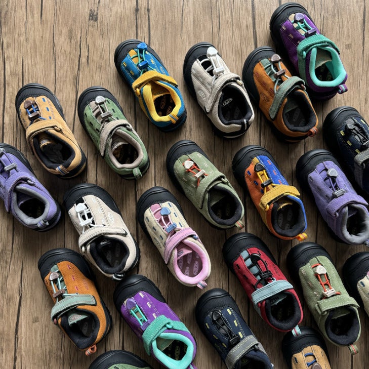High Version Keen Boys And Girls Outdoor Hiking And Mountaineering Shoes Wear-Resistant Children'S Shoes Casual Soft-Soled Non-Slip Sports Shoes - Image 2