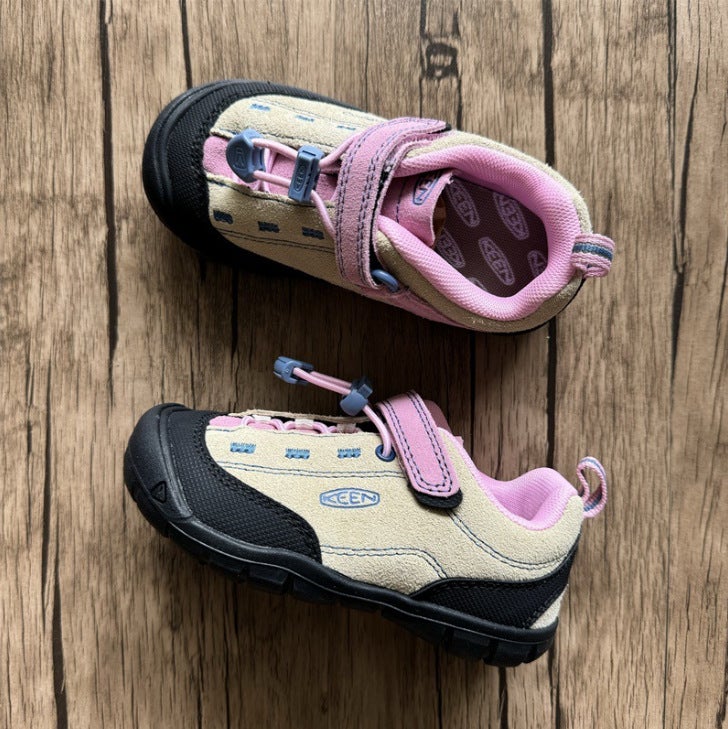 High Version Keen Boys And Girls Outdoor Hiking And Mountaineering Shoes Wear-Resistant Children'S Shoes Casual Soft-Soled Non-Slip Sports Shoes - Image 5