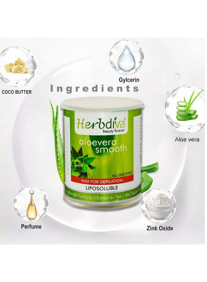 هيربيفا شمع هيربديفا المنعش الذي يذوب في الدهون بخلاصة الصبار 800 جرام | لإزالة الشعر والجمال إلى الأبد | طريقة نقية للحصول على بشرة ناعمة كالحرير | غني بزبدة الكاكاو وزبدة الشيا | لجميع أنواع البشرة - Image 3
