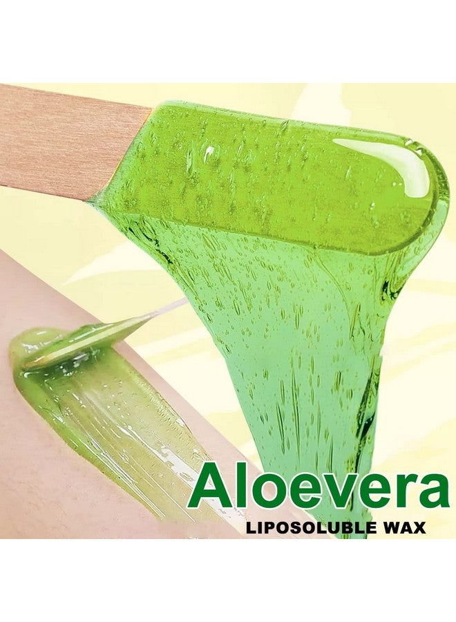 هيربيفا شمع هيربديفا المنعش الذي يذوب في الدهون بخلاصة الصبار 800 جرام | لإزالة الشعر والجمال إلى الأبد | طريقة نقية للحصول على بشرة ناعمة كالحرير | غني بزبدة الكاكاو وزبدة الشيا | لجميع أنواع البشرة - Image 5