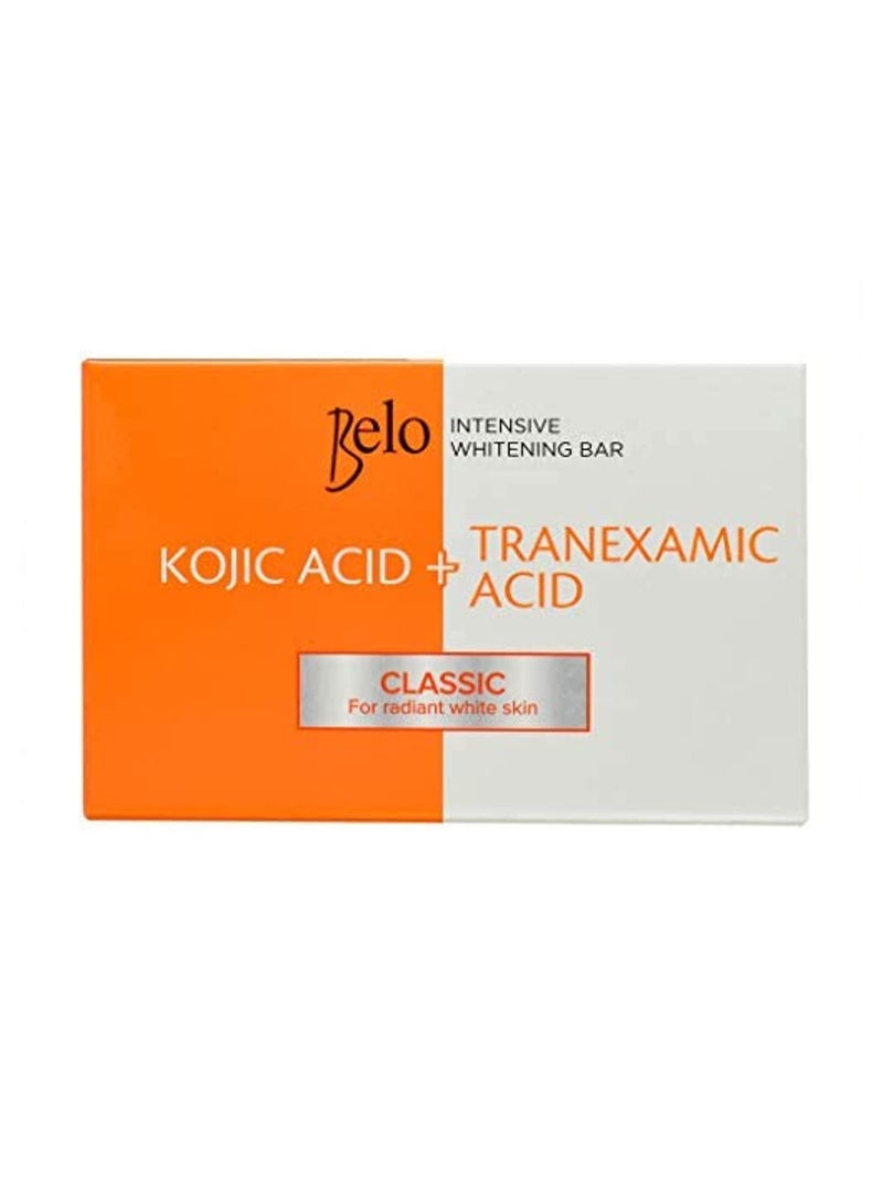 Belo Essentials Intensive Whitening Soap With Kojic Acid And Tranexamic Acid For Dark Spots