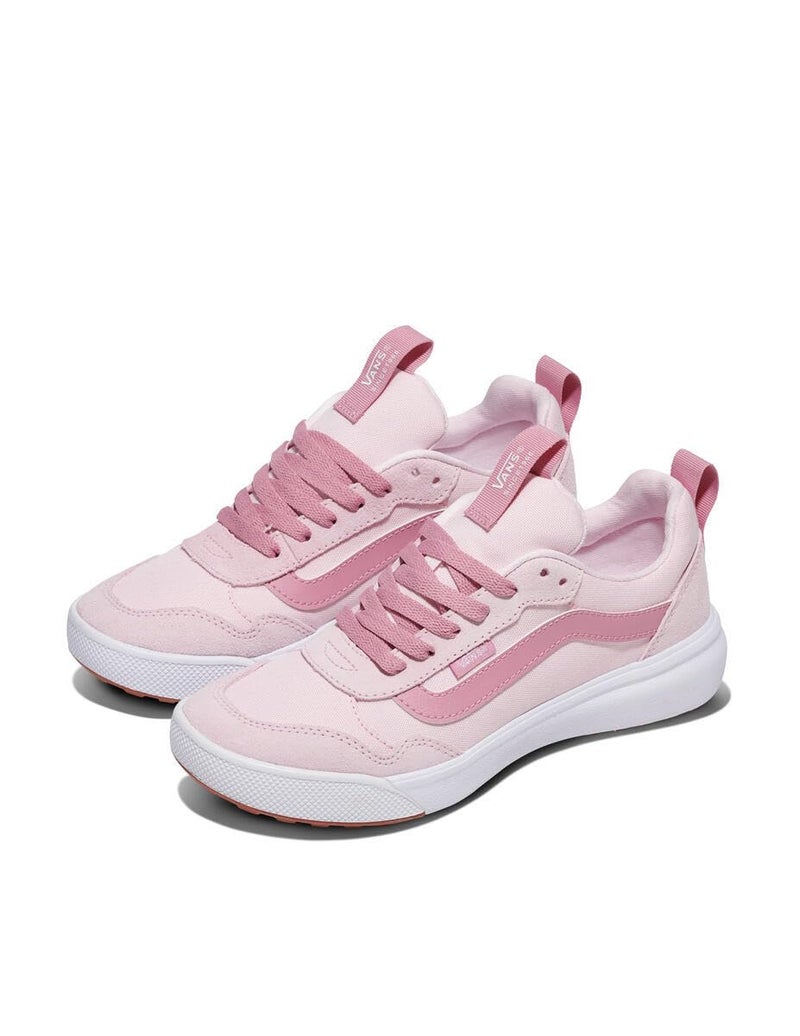 Vans Women's Range EXP Shoe | Athletic Fashion Sneakers for Walking, Hiking & Everyday Wear, 2-Tone Canvas/Suede Pink, 8 - Image 2