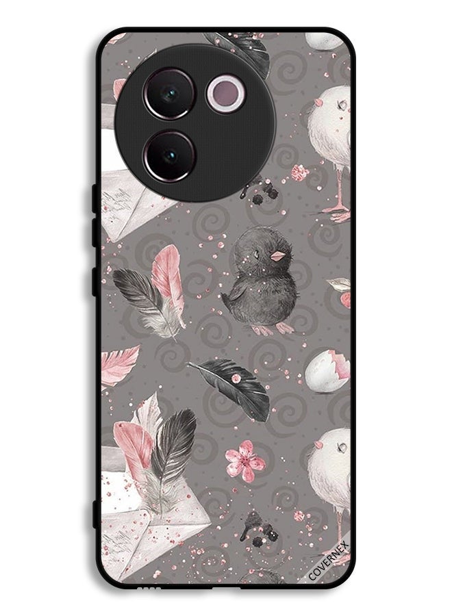 Covernex Vivo V30e 5G Protective Case Cover Feathers & Chicks - Image 1