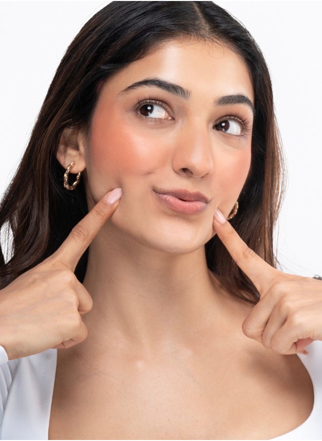 DIAM BEAUTY - Cheeky Affair Liquid Blush - Rustic Rouge (Rust Red) - 10.4ml - Unisex Face Makeup Blush w/ Hydrating & 12-Hour Long Lasting Formula - Blush for Cheeks w/ One Dot Pigment & Non Comedogenic - Image 1