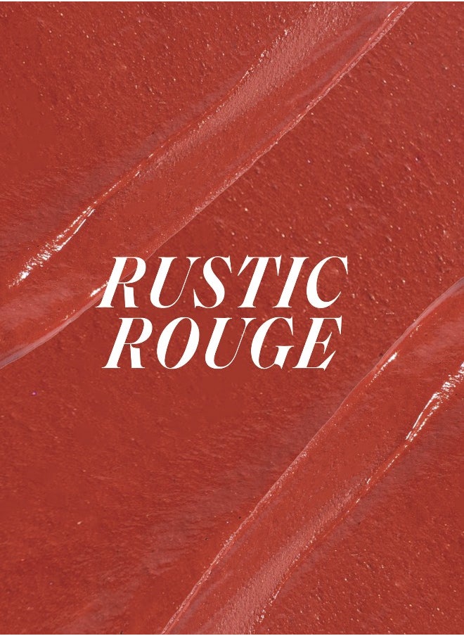 DIAM BEAUTY - Cheeky Affair Liquid Blush - Rustic Rouge (Rust Red) - 10.4ml - Unisex Face Makeup Blush w/ Hydrating & 12-Hour Long Lasting Formula - Blush for Cheeks w/ One Dot Pigment & Non Comedogenic - Image 1