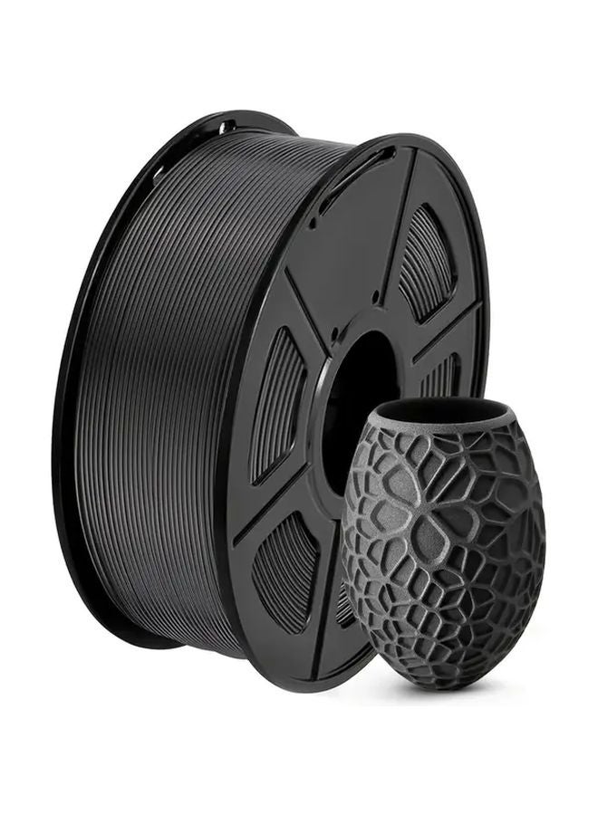 Black 1kg PLA 3D Printer Filament 1 75mm FDM Printing Material Compatible with Creality Prusa - Image 1