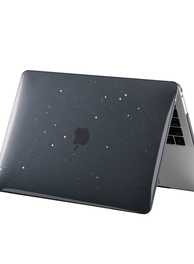 All star Designed Hard Case compatible with Macbook new air 13.6" Inch A2681 / A3113 - Black  - Image 3