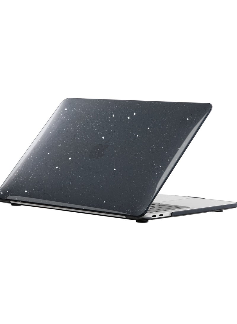 All star Designed Hard Case compatible with Macbook new air 13.6" Inch A2681 / A3113 - Black  - Image 1