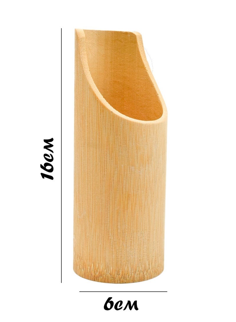 3-Piece Wooden Spatula Set Beige - Image 4