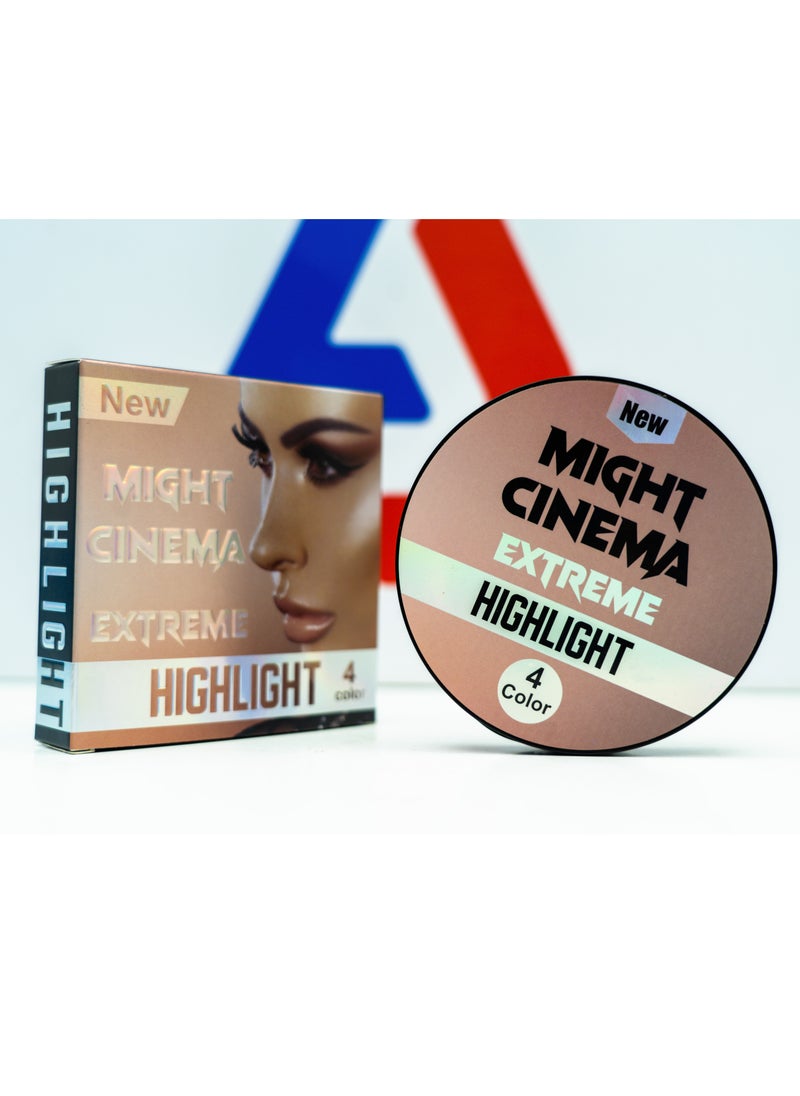 مايت سينما باليت هايلايتر مايت سينما المتميز - 4 الوان  - Image 5