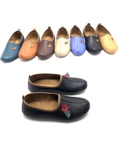 Derilax Genuine Leather Hajj Umrah Tawaf Slippers and Home Shoes  - Image 1