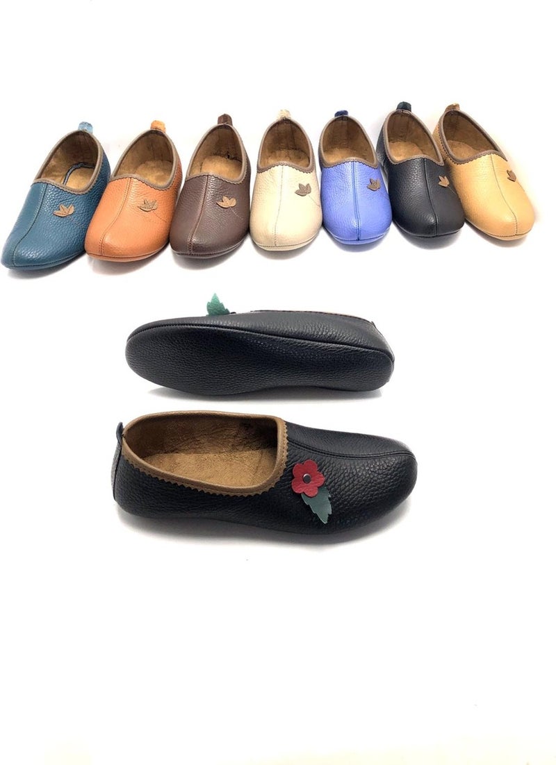 Derilax Genuine Leather Hajj Umrah Tawaf Slippers and Home Shoes  - Image 2
