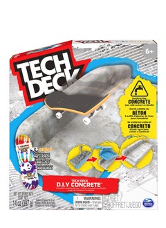 Tech Deck DIY Concrete Reusable Modeling Playset  - Image 1
