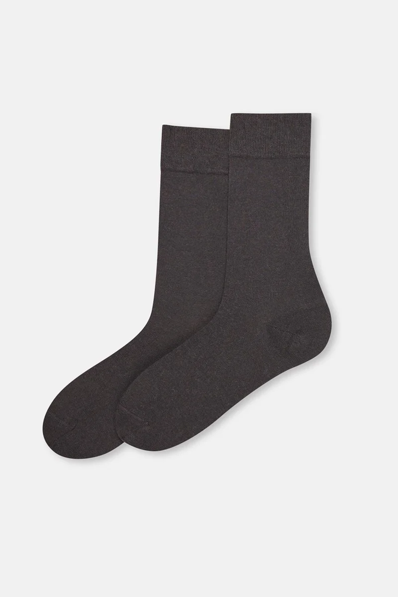 داجي Smoke Men's Basic Wool Socks