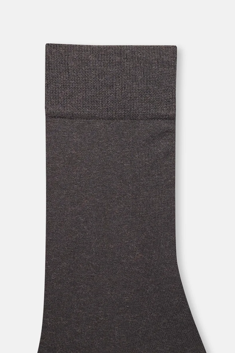 داجي Smoke Men's Basic Wool Socks